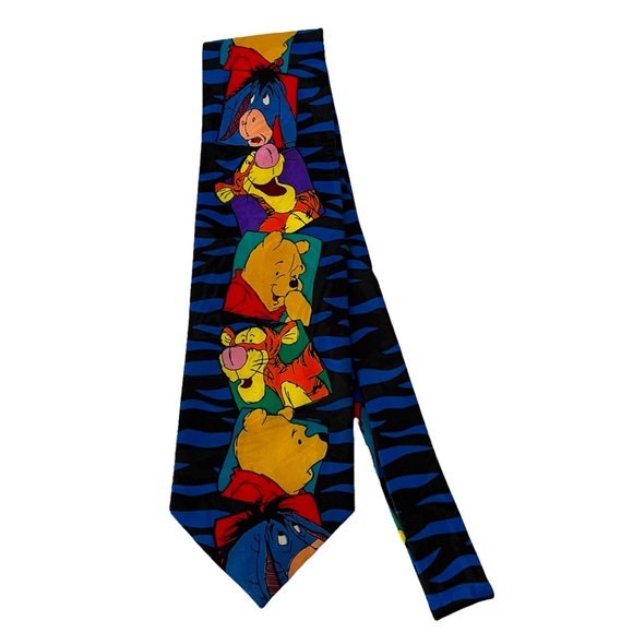 Disney Vintage Winnie The Pooh & Friends Tie - Picture 1 of 5